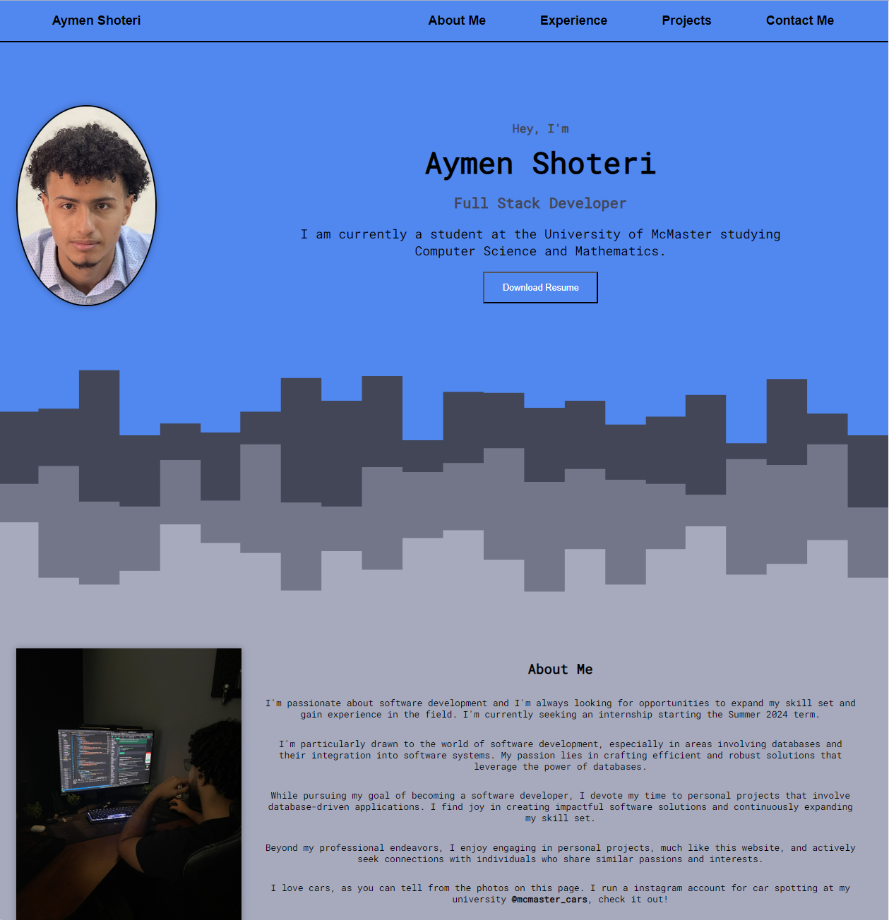 Ex-Personal Portfolio